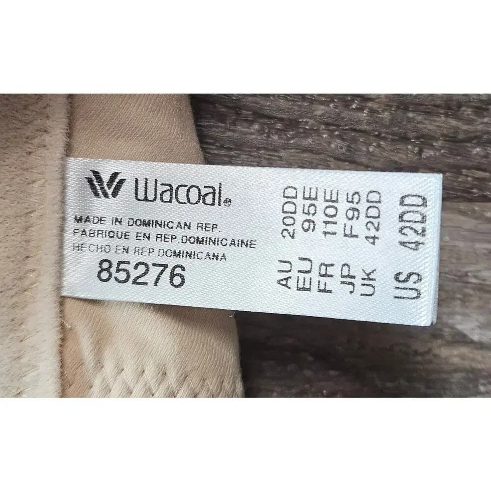 Wacoal Awareness Bra 42DD Nude Wire Free Full Coverage Comfort 85276 NWT